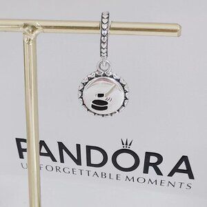 Pandora Hockey Dangle Charm, Mixed Enamel S925 Silver with box